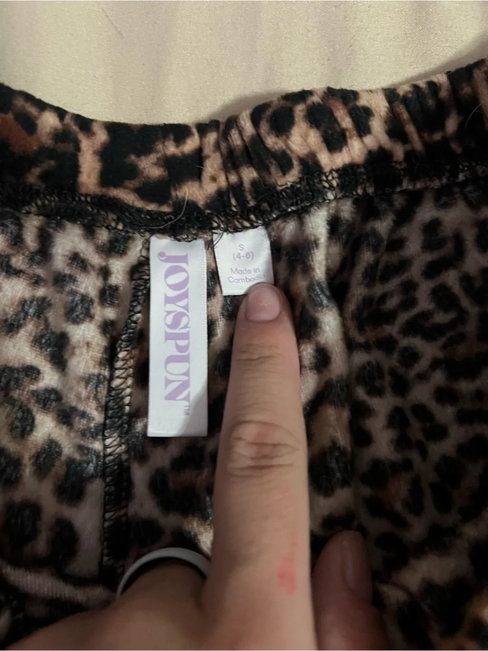 JoSpun Kids Leopard Print Leggings - Brown